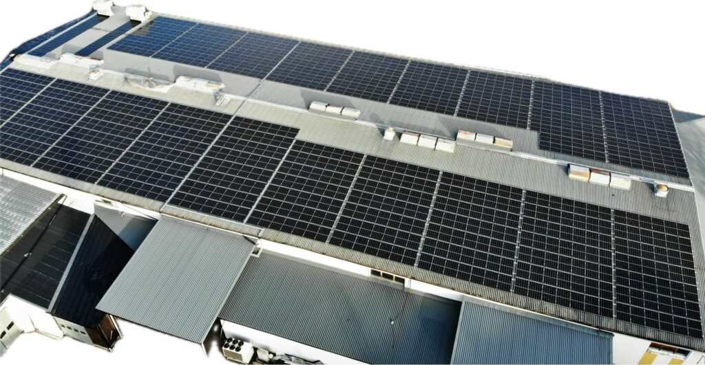 Solceller på tak